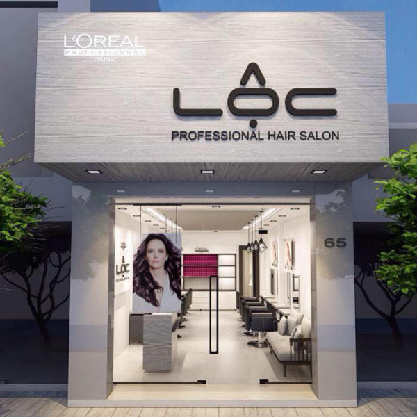 Mẫu biển quảng cáo salon tóc đẹp
