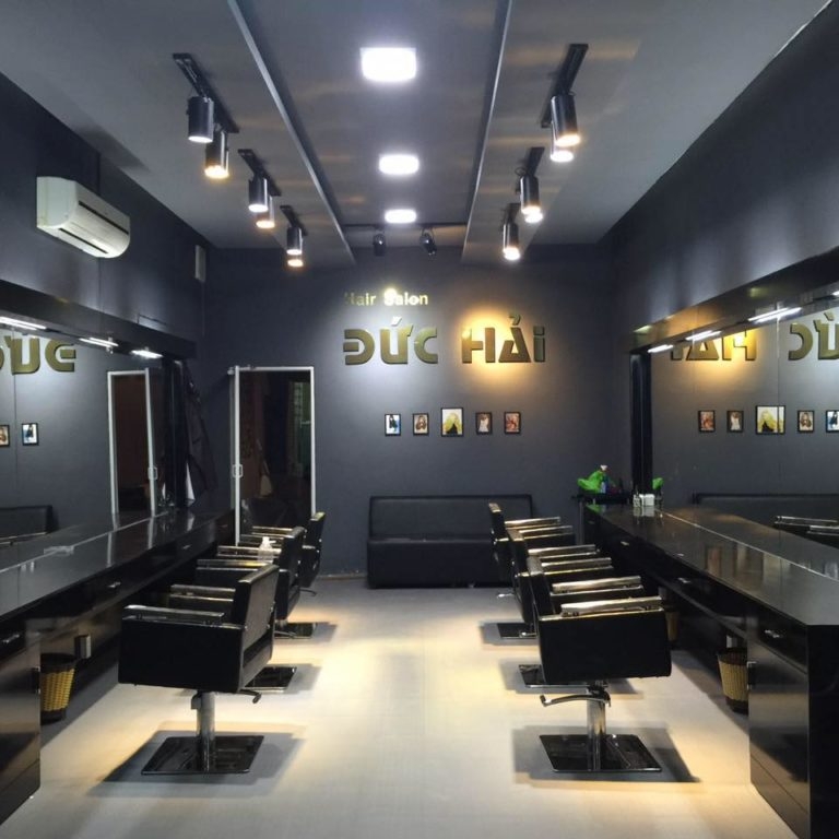 Mẫu biển quảng cáo salon tóc đẹp