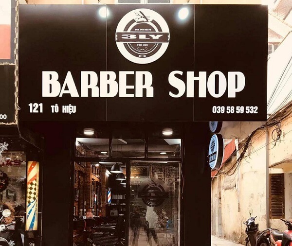 Thiết kế bảng hiệu barber shop