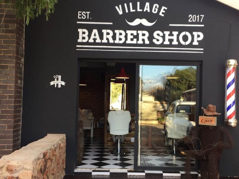 Thiết kế bảng hiệu barber shop