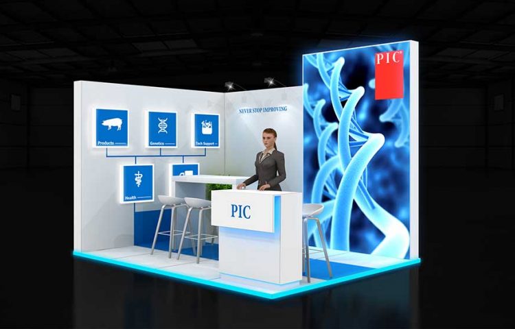 Thiết kế booth quảng cáo