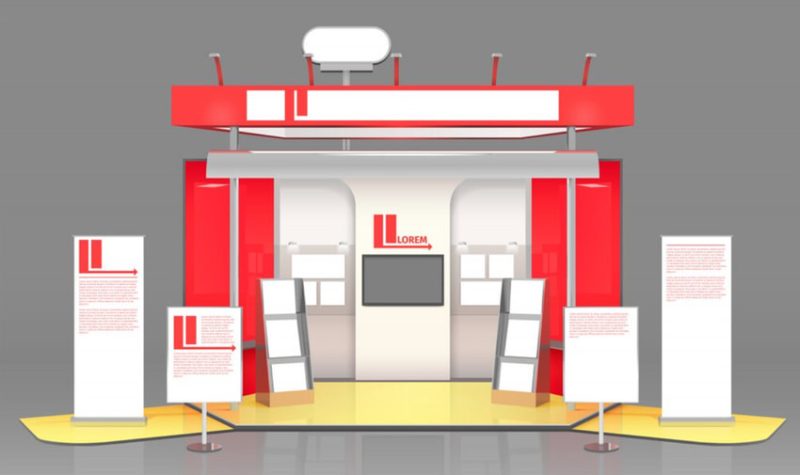 Thiết kế booth quảng cáo