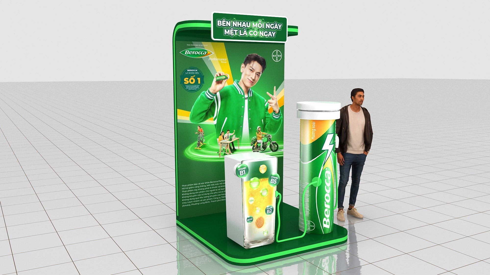 Thiết kế booth quảng cáo