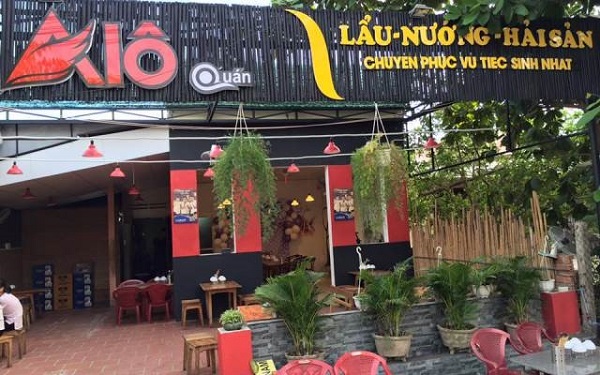 Bảng quảng cáo quán nhậu