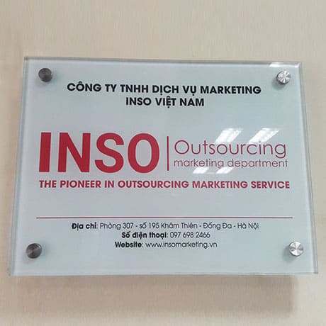 Làm bảng hiệu công ty mica TP.HCM