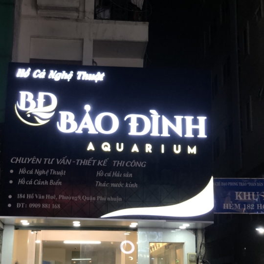 Bảng quảng cáo chữ nổi