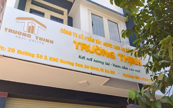 Biển quảng cáo công ty xây dựng