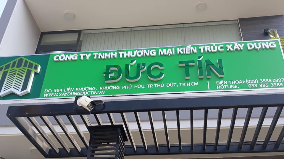 Biển quảng cáo công ty xây dựng