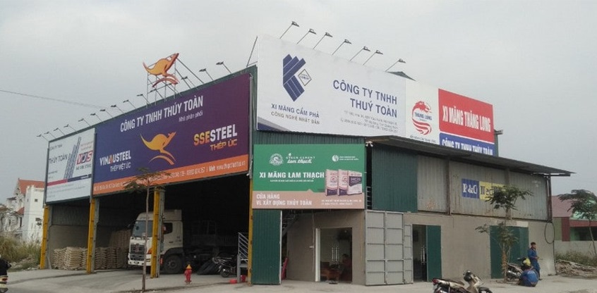 Biển quảng cáo công ty xây dựng