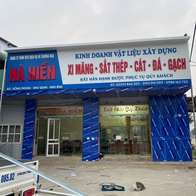 Biển quảng cáo công ty xây dựng