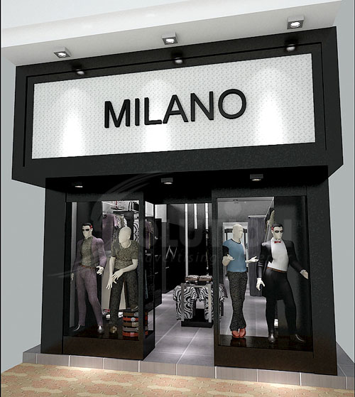 Bảng quảng cáo shop quần áo