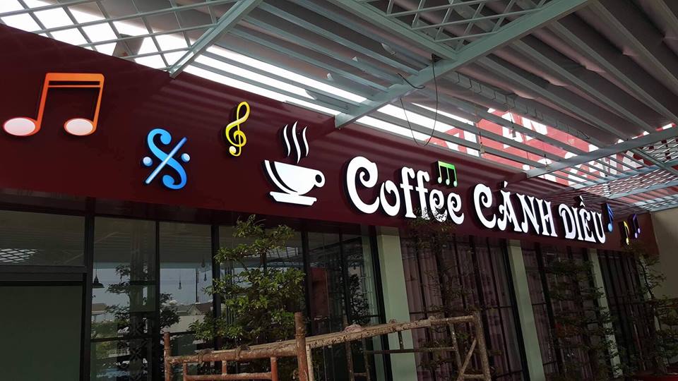 Bảng quảng cáo quán cafe