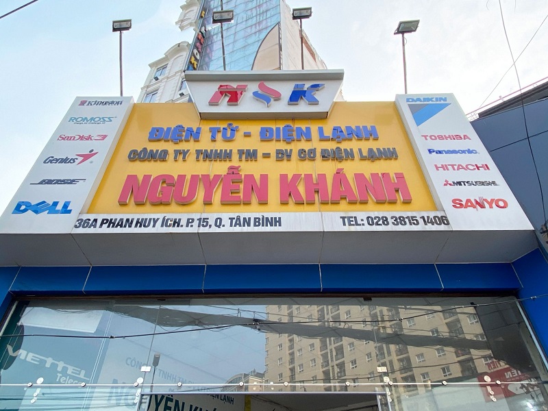 Biển quảng cáo điện lạnh đẹp