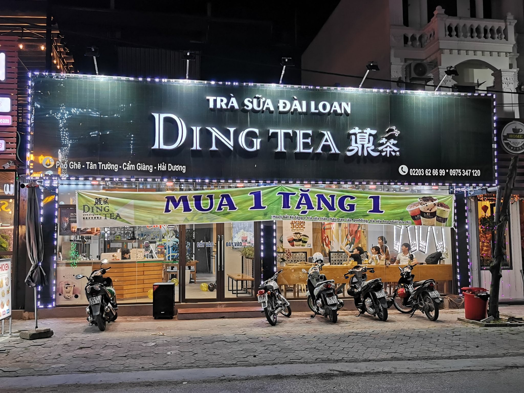 Bảng hiệu quảng cáo trà sữa