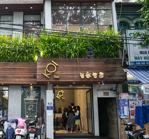 Bảng hiệu quảng cáo trà sữa