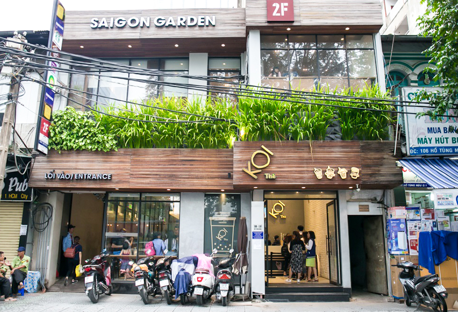 Bảng hiệu quảng cáo trà sữa