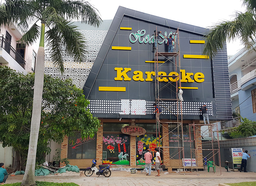 Mẫu bảng hiệu karaoke đẹp