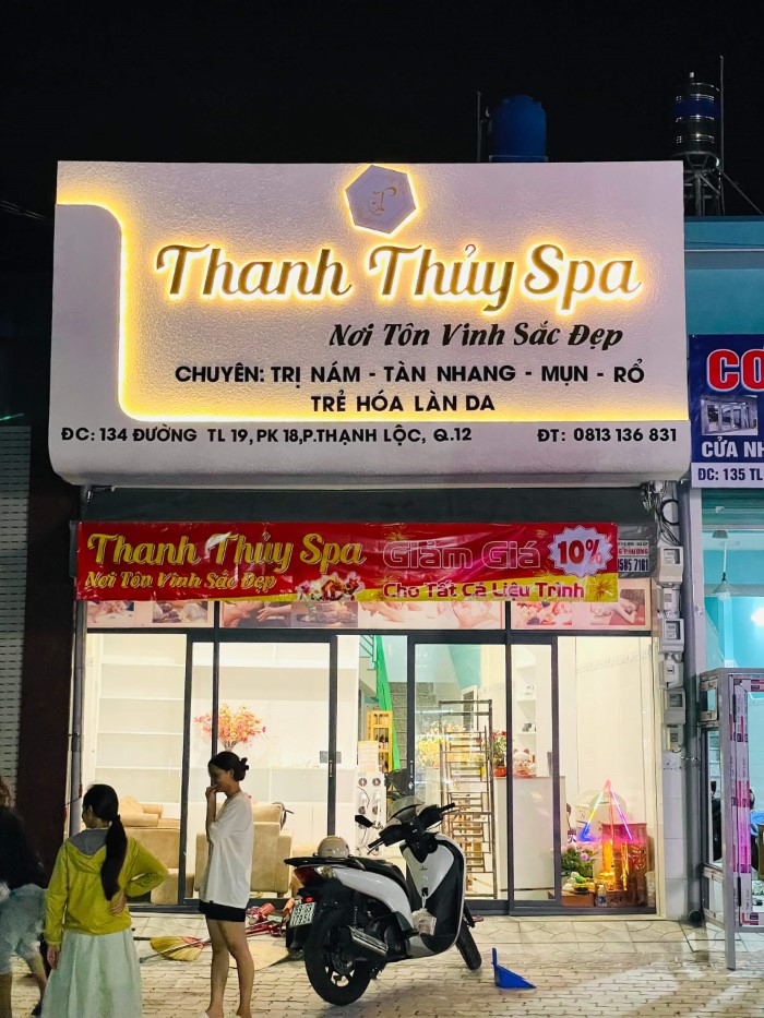 Các mẫu biển spa đẹp