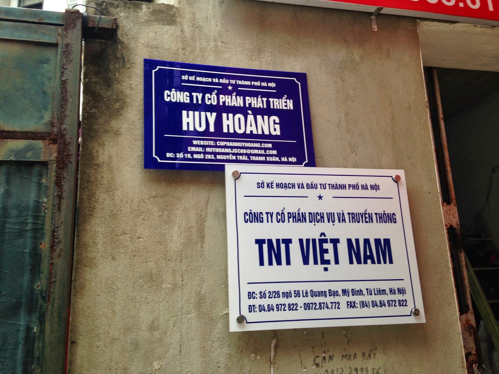 Làm biển công ty giá rẻ