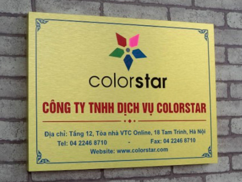 Làm biển công ty giá rẻ