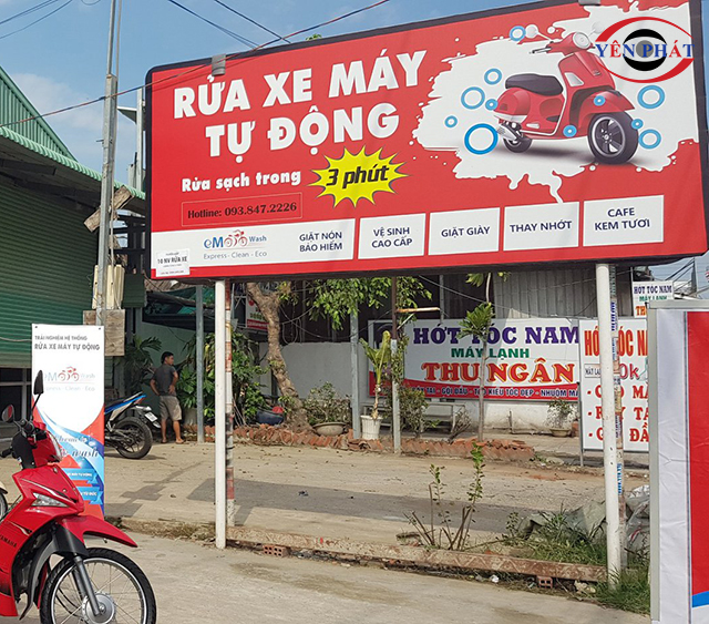 Bảng hiệu sửa xe đẹp