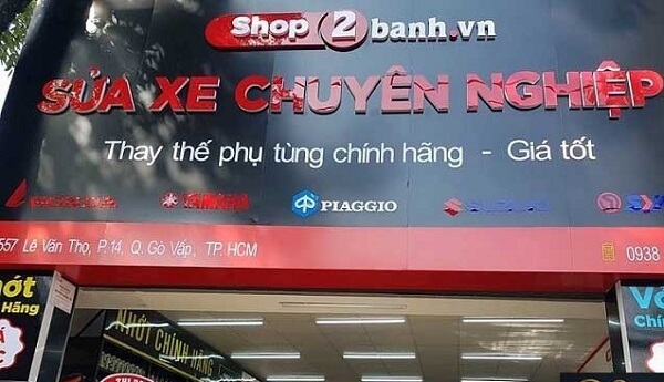 Bảng hiệu sửa xe đẹp