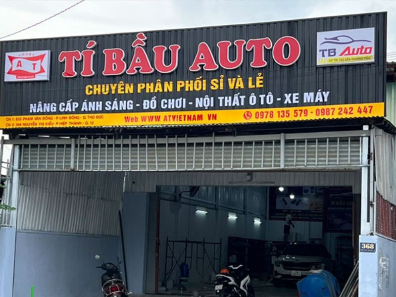 Bảng hiệu sửa xe đẹp