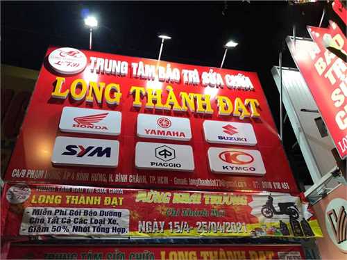 Bảng hiệu sửa xe đẹp