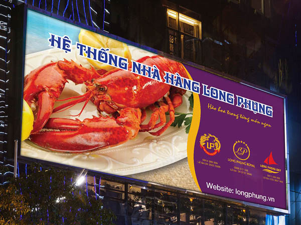 Bảng quảng cáo nhà hàng