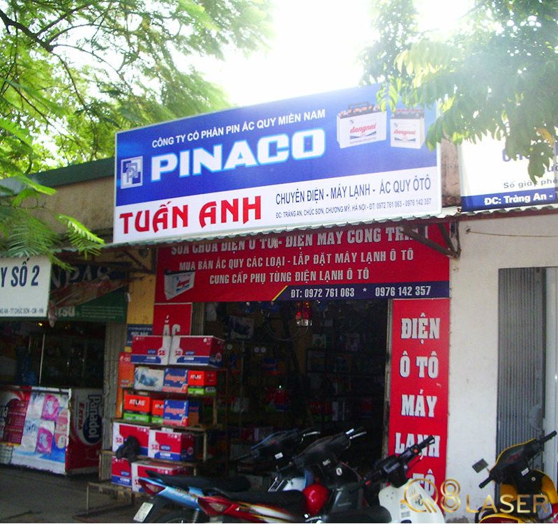 Mẫu biển quảng cáo điện nước đẹp