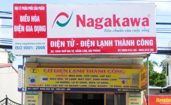 Mẫu biển quảng cáo điện nước đẹp