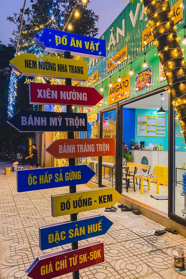 Biển Quảng Cáo Đồ Ăn Vặt Đẹp
