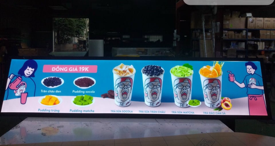 Làm Hộp Đèn Bảng Hiệu