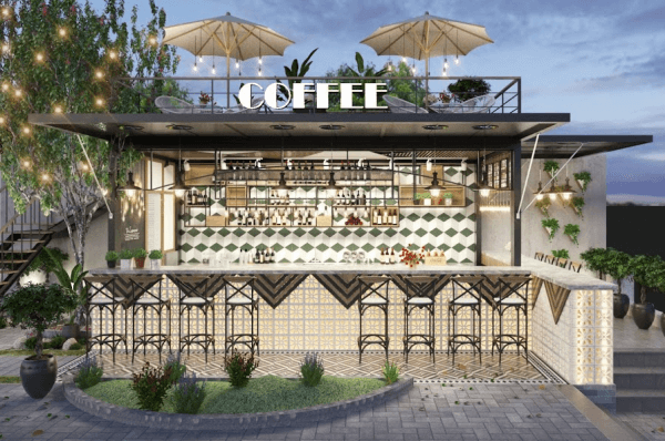 Thiết kế bảng hiệu cà phê