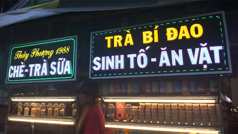 Bảng Hiệu Đồ Ăn Vặt