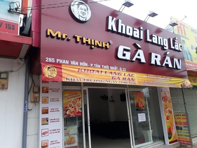Bảng Hiệu Đồ Ăn Vặt