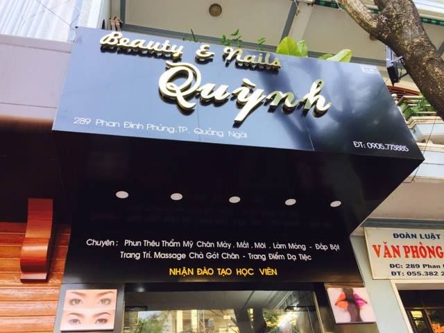 Bảng Hiệu Makeup Đẹp