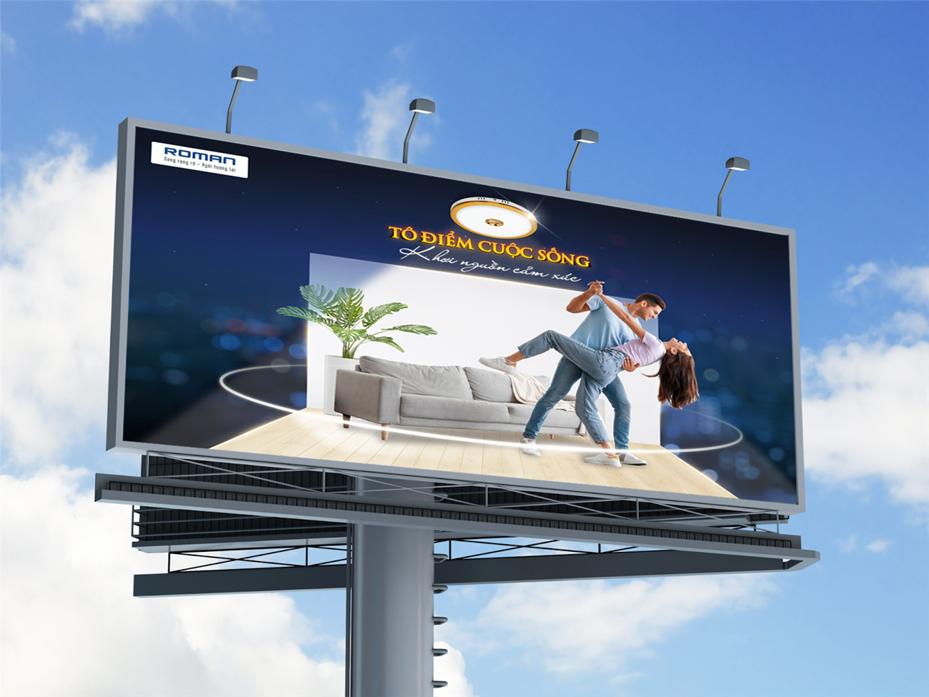Đèn LED Gắn Biển Quảng Cáo