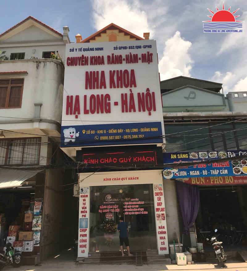 Biển Quảng Cáo Răng Hàm Mặt