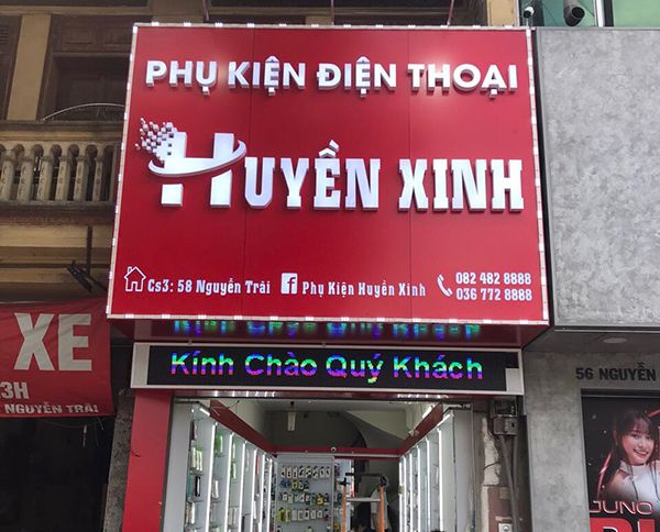 Mẫu biển quảng cáo cửa hàng điện thoại đẹp