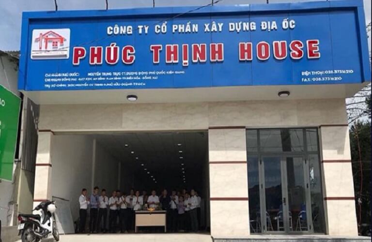 Mẫu bảng hiệu công ty xây dựng đẹp