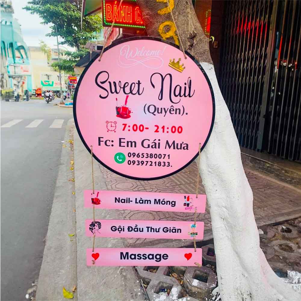 Biển quảng cáo nhỏ đẹp