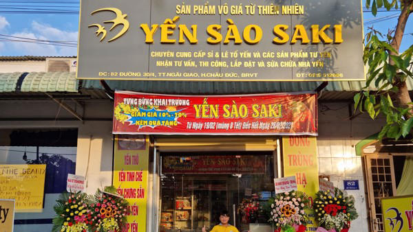 Bảng hiệu yến sào đẹp