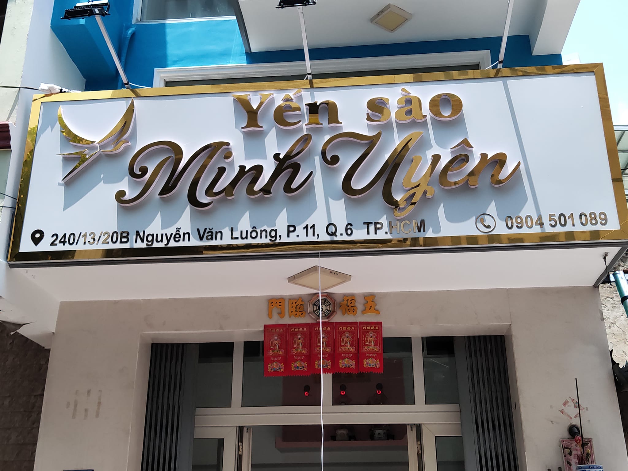 Bảng hiệu yến sào đẹp