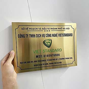 Làm bảng hiệu tên công ty