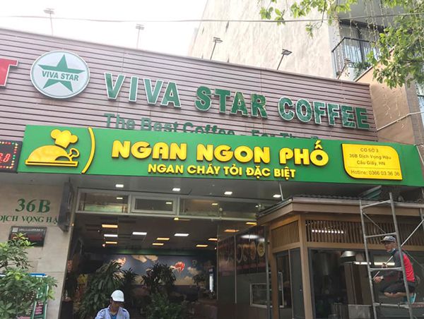 Mẫu biển nhà hàng đẹp