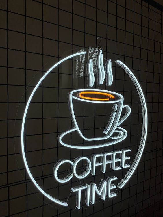 Bảng đèn LED quán cafe