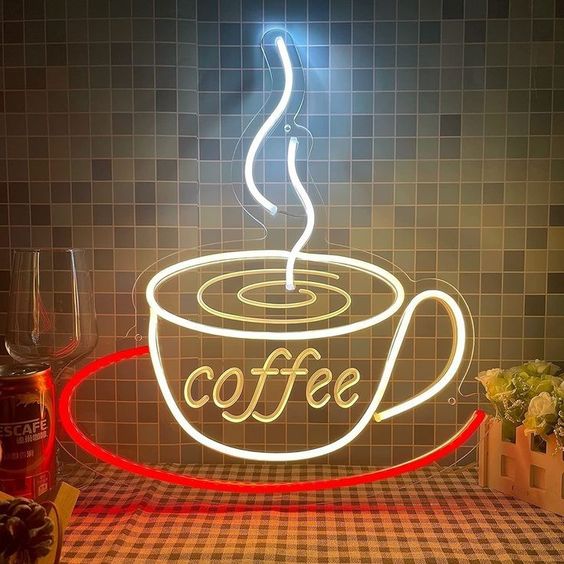 Bảng đèn LED quán cafe