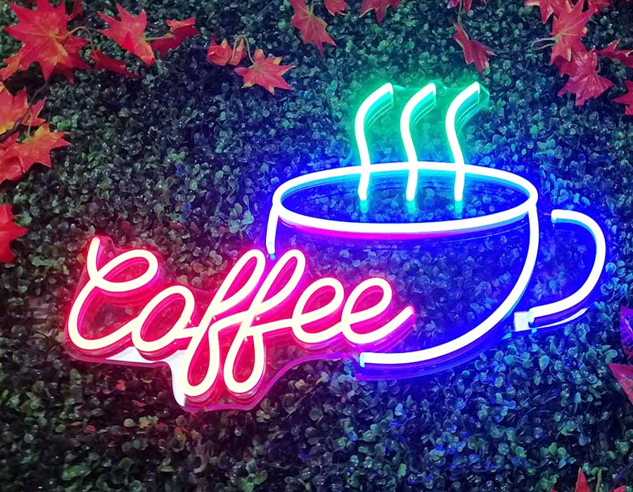 Bảng đèn LED quán cafe