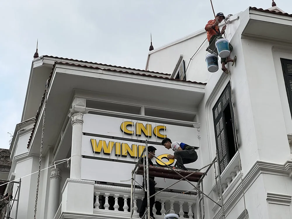 Biển quảng cáo chữ phát sáng